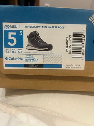 Botas columbia mujer