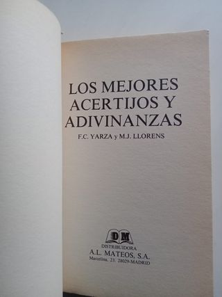 Los mejores acertijos y adivinanzas