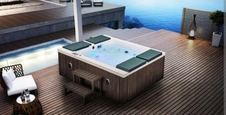 Jacuzzi exterior - jacuzzi de hidromasaje