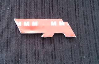 EMBLEMA RLINE PARA VOLKSWAGEN LOGO RLINE EN METAL