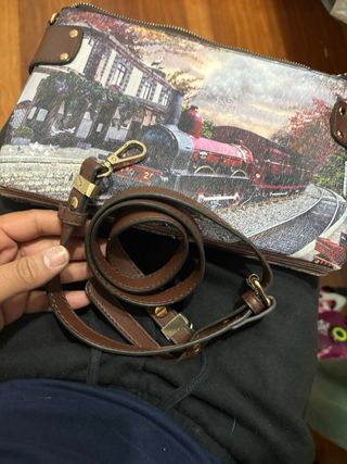 Bolso bandolera tren multicolor
