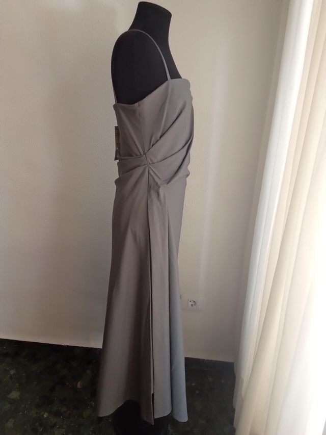 Vestido Zara gris - Talla M