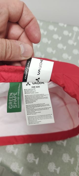Copricasco ciclista bici mtb antipioggia Vaude