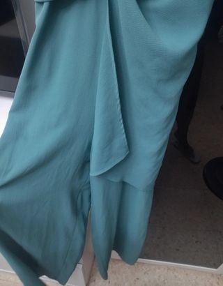 Blusa Zara cebra - Azul y marrón