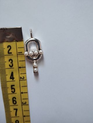 Colgante Tous plata y perlas manifesto