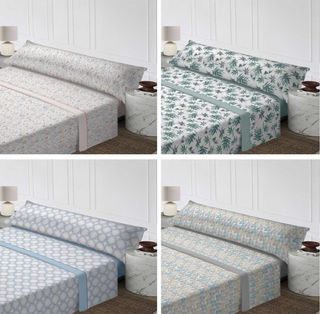 Juego de sábanas Modelo ALEATORIO para cama 105