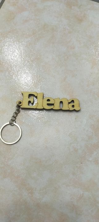 Portachiavi con nome Elena
