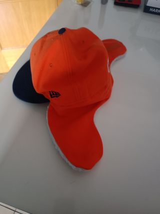 Gorra con orejeras Denver broncos rara