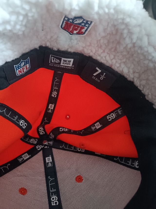 Gorra con orejeras Denver broncos rara