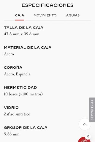 Reloj Santos de Cartier