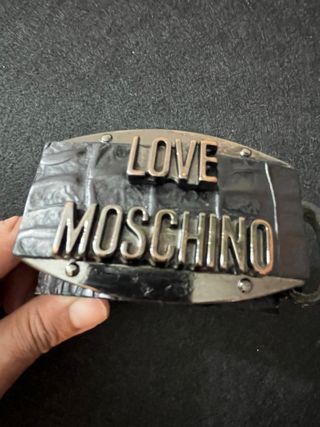 Cinturón Love Moschino unisex
