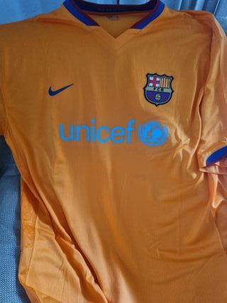 dos camisetas antiguas originales nike barcelona