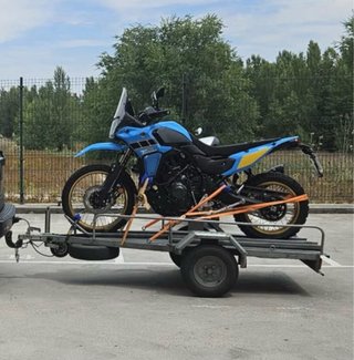 Alquiler Remolque moto con balancin,cepo