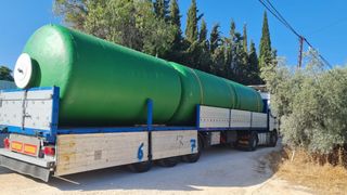 Depósitos agua poliéster