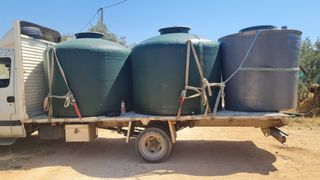 Depósitos agua poliéster