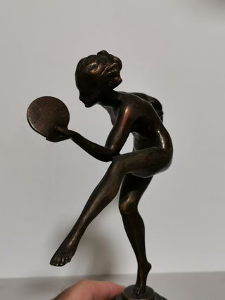 Figura bronce Art Decó años 20