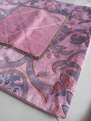 Bellissime Federe cuscini da divano vintage rosa