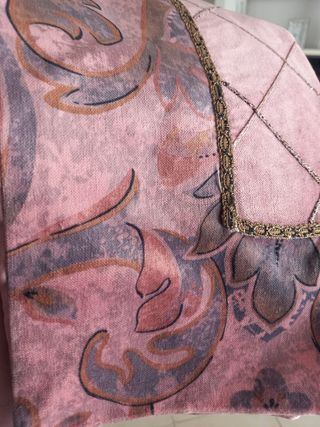 Bellissime Federe cuscini da divano vintage rosa