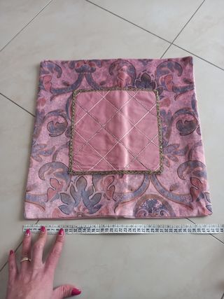 Bellissime Federe cuscini da divano vintage rosa