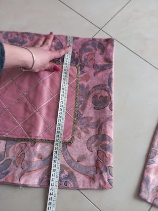 Bellissime Federe cuscini da divano vintage rosa