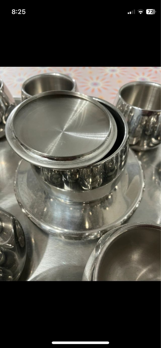 Juego café acero AMC - 11 tazas