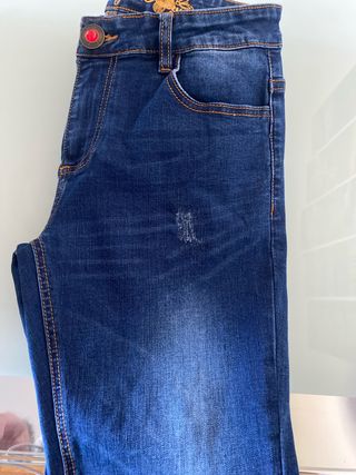Vaqueros Desigual Mujer - Talla 38