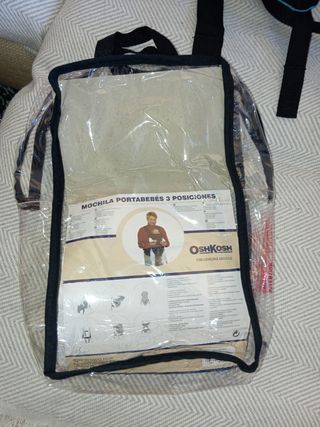 Mochila Portabebés OshKosh turquesa