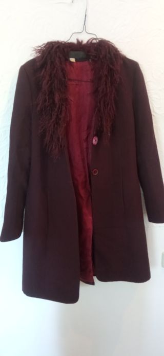 Chaqueta Zara granate
