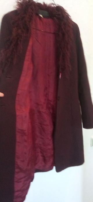 Chaqueta Zara granate