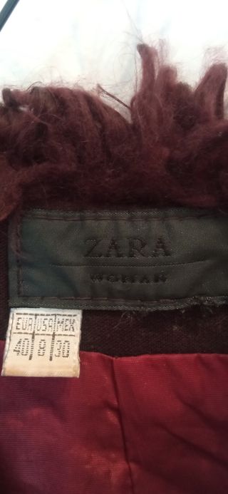 Chaqueta Zara granate