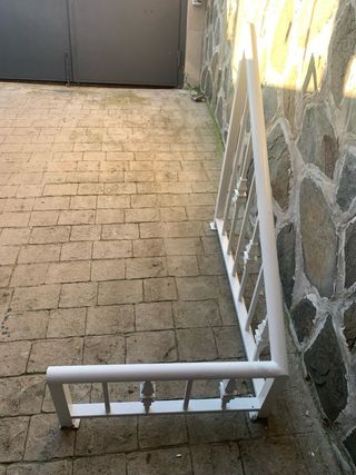 Barandilla escalera, subida o bajada al sotano