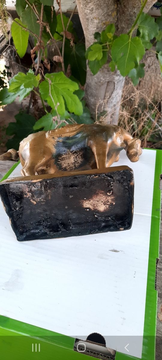 Cavallo decorativo in bronzo