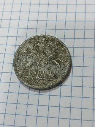 Moneda España 10 céntimos 1940