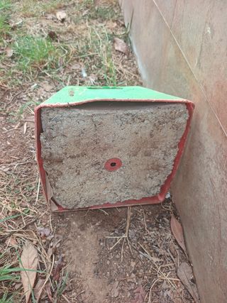 Pie sombrilla de hormigón