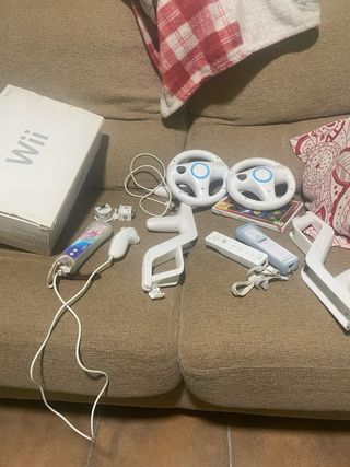 Wii - Consola blanca + accesorios