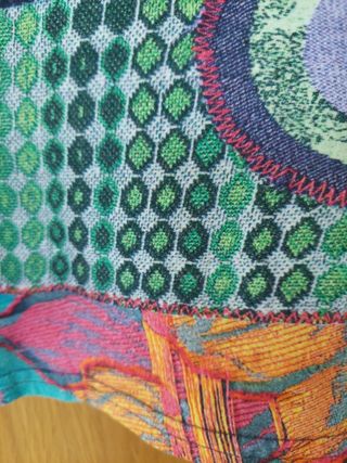 Falda Desigual multicolor