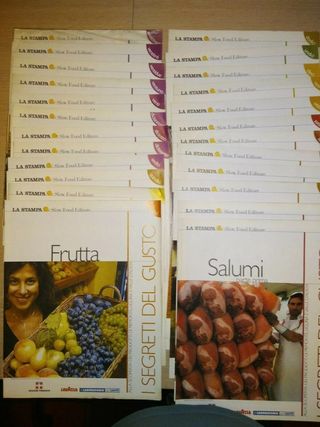 (43)- 25 Fascicoli i segreti del gusto , raccolta