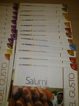 (43)- 25 Fascicoli i segreti del gusto , raccolta