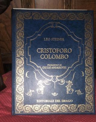 (44 x 2 )libro Cristoforo colombo scoperta America