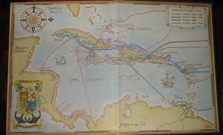 (44 x 2 )libro Cristoforo colombo scoperta America