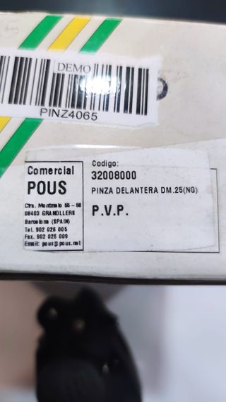 Pinza Freno Minimoto D25