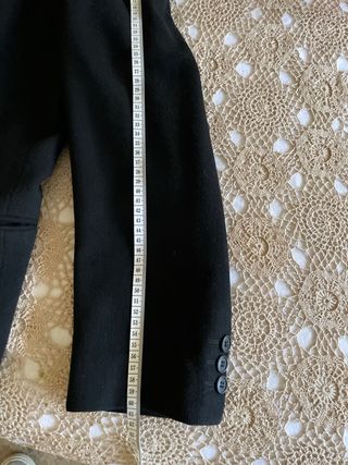 Americana Villamartín negra -cashmere