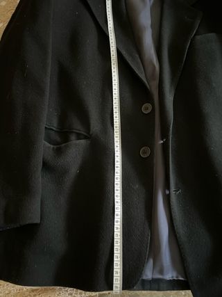 Americana Villamartín negra -cashmere