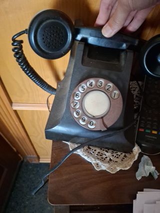 Teléfono antiguo vintage