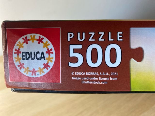 Puzzle a cavallo Educa da 500 pezzi