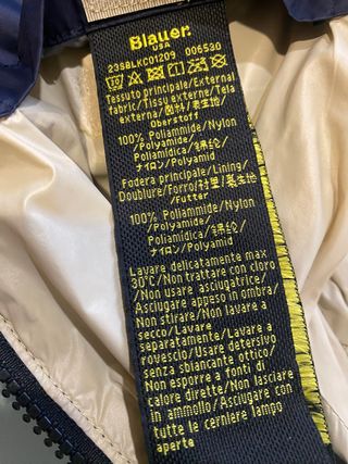 Chaqueta Blauer para niño de 10 años