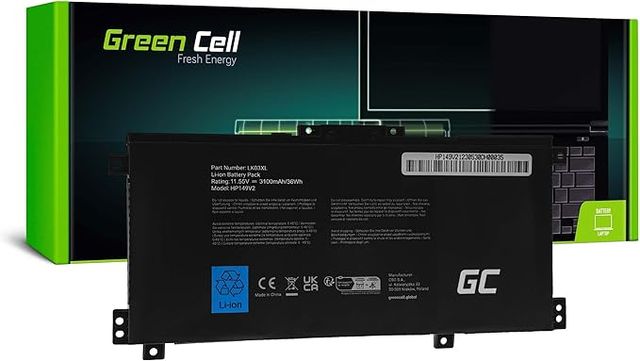 Green Cell Batería LK03XL LKO3XL L09049-541 L09281