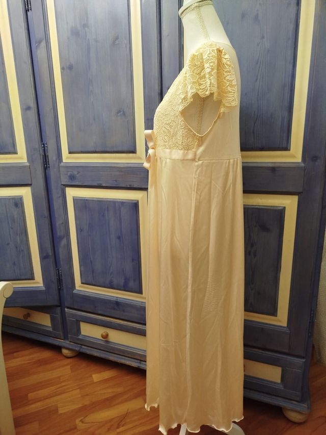 Vintage . Camicia da notte , rosa chiaro