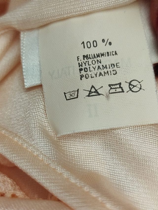 Vintage . Camicia da notte , rosa chiaro