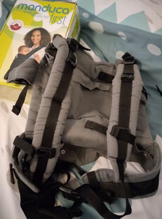Manduca First Portabebés Gris